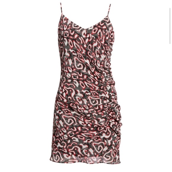 Rebecca Minkoff ruched mini dress US 2 - Picture 4 of 6